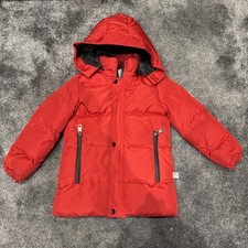 Red Moncler Kids Coat Age 6