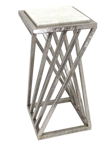 Warm silver crossed table - warm,