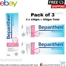 3 X Bepanthen Nappy Care Ointment 100g-(Total 300gm)-Expire Date:2028