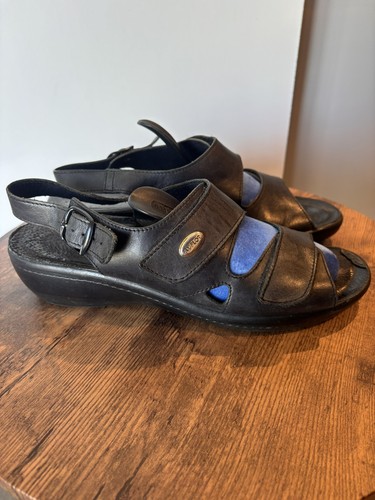 Fly flot ladies black leather - flot,