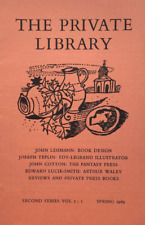 JOHN MINTON SPECIAL The Private Library. OUT OF PRINT. Spring 1969. Rigby Graham