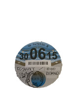 Tax Disc 2015 Collectible Rare
