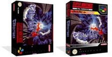 Terranigma SNES Game Case Box