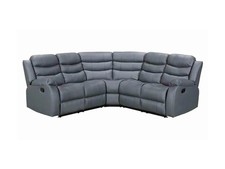 Grey Leather Corner Manual