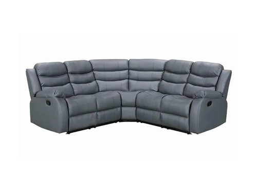 Grey leather corner - grey, manual