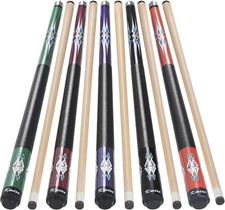 Pool Cue Stick Set  58 Inch