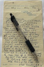 3 sided Ron Kray Letter on