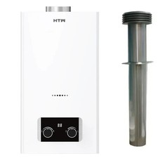 Static Caravan HTW 11L LPG Water Heater, And Flue Kit  Morco G11E Bosch W275 W11