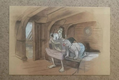 Peter pan postcards - peter, golden