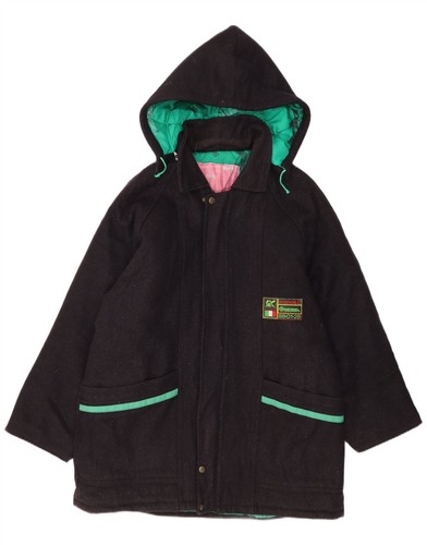 Vintage mens hooded overcoat - mens,