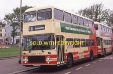 35mm original bus slide Brighton & Hove UWV 606S (Ex Southdown)