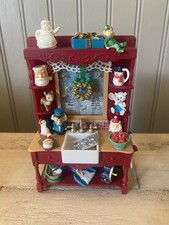 HALLMARK MRS. CLAUS'S KITCHEN SINK CHRISTMAS ORNAMENT 2015 MEMBER EXCLUSIVE