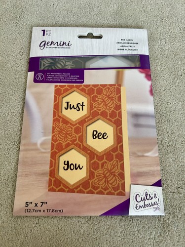Bee happy gemini cut - happy, &