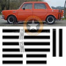 MATTE BLACK STRIP SET FOR