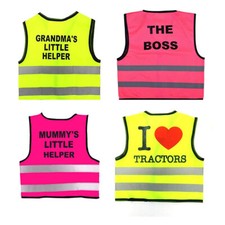 Boys Hi Vis Vest Waistcoat