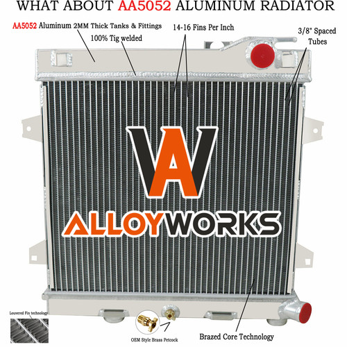 Rows aluminium radiator - 2,