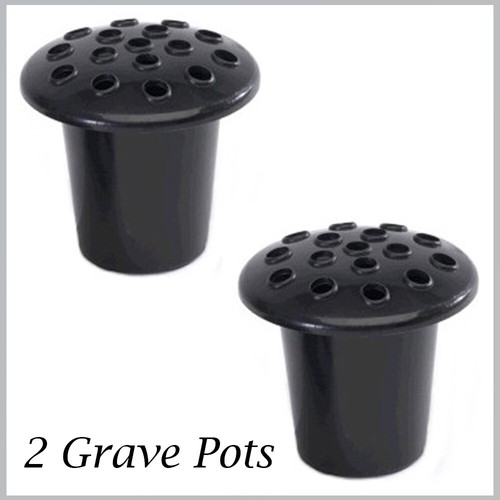 Grave artificial silk flower - grave,