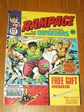 RAMPAGE #1 MARVEL BRITISH