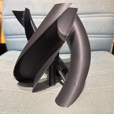 Vertical Axis Wind Turbine Blades VAWT 200x200x200mm Savoniov Helix