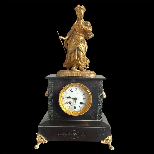 Antique french black - black, slate