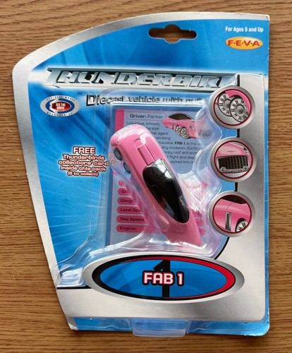 Feva thunderbirds diecast - thunderbirds,