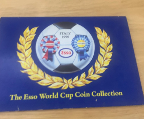 Esso world cup coin collection - cup,