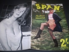 1960's  vintage glamour magazine SPAN No 126 VOL 11 HELEN MILLIGAN NANCY CRAWFOR