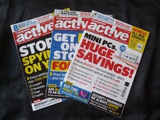 Computer Active Magazines X 3