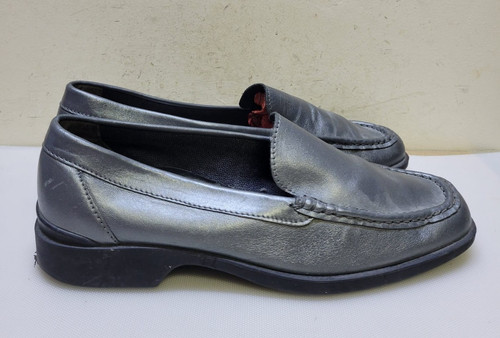 Gabor pewter metallic leather - metallic,