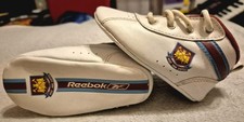 Offical West Ham United Reebok Baby Trainers 2003 (3-6 Months) Ultra Rare