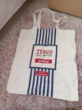 Tesco Value Retro Cotton Tote