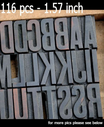 Letterpress wood printing - wood,
