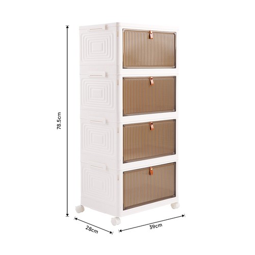 Tier plastic storage - 3/4,