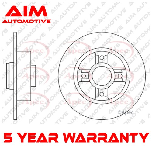 Brake disc rear aim fits - 1x,