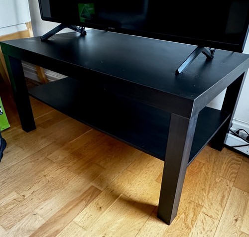 Ikea black stand with - ikea,