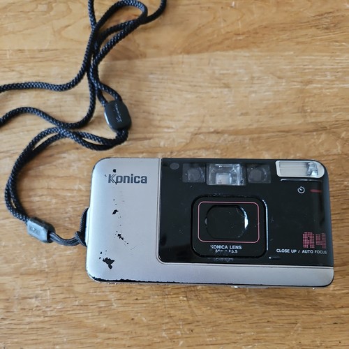 Konica 35mm point shoot - konica, &