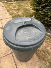80L Extra Large Plastic Dustbin with Lid 80 Litre Rubbish Bin Storage