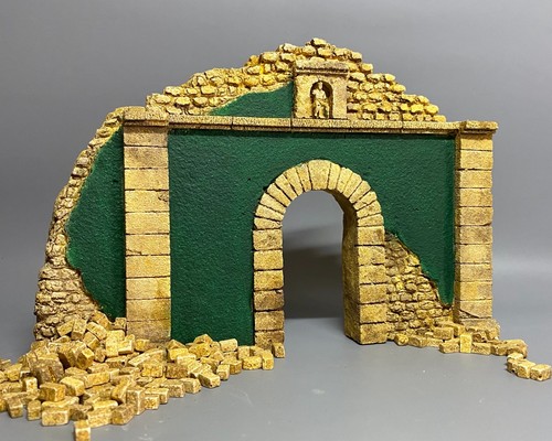 Diorama facade toy soldier - diorama,