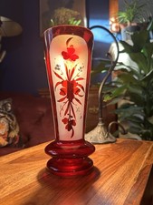 Antique bohemian ruby red - antique,