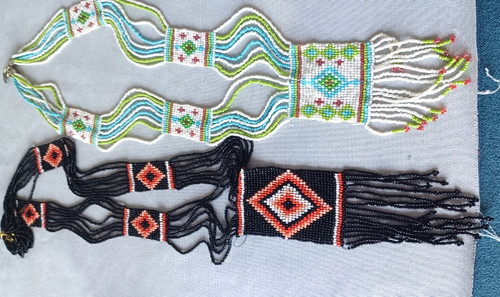 Beaded flapper tassel - beaded,