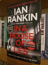 In A House Of Lies 1st Edition Exclusive Hardback Signed Ian Rankin