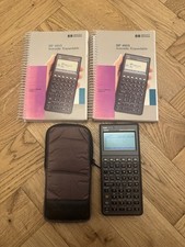 Hewlett Packard HP 48SX Vintage Calculator with Case, Owners Manual Vol 1 And 2