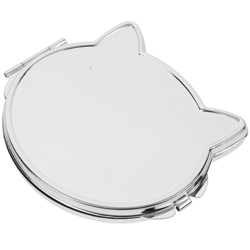 Silver double sided - cat, shape