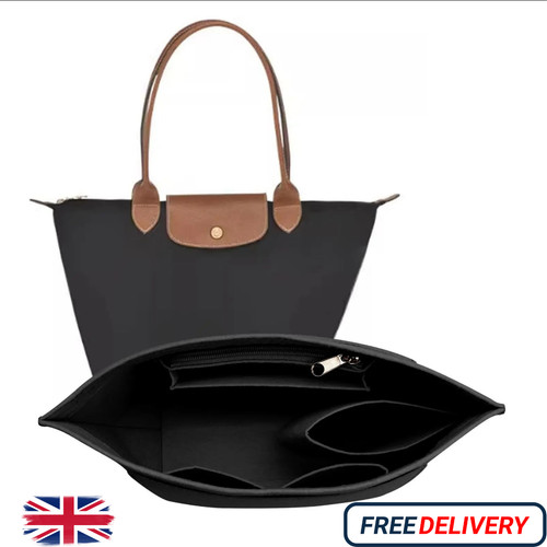 Large black tote - black, bag