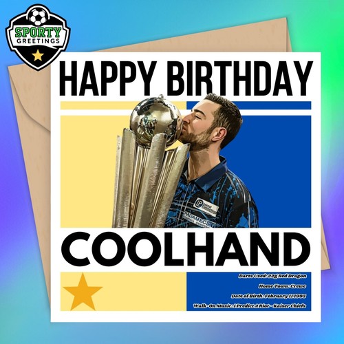 Luke humphreys birthday - card,