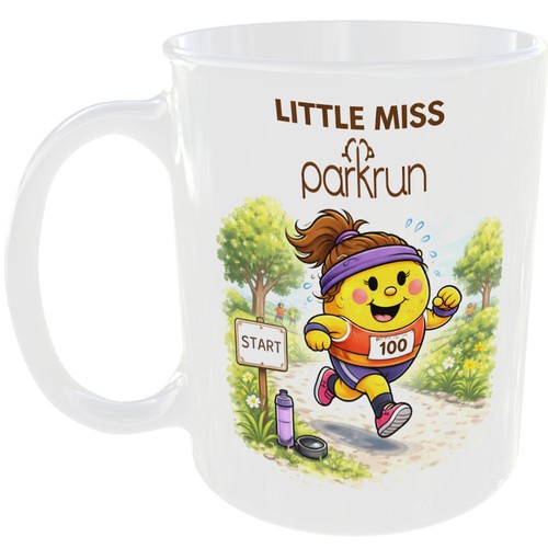 Little miss parkrun mug - parkrun, runner