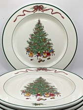 Set of 4 Dinner Plates 10.5"