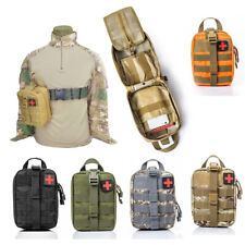 Tactical Pouch Military Medical First Aid Rip-Away Utility Bag
