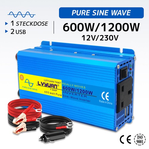 600w 1200w pure sine - 600w, wave