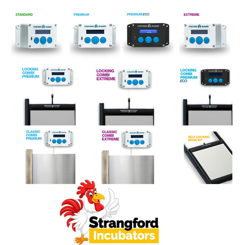 Chicken guard automatic door - chicken,